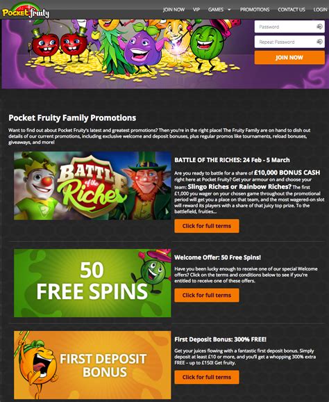 Pocket Fruity Casino (2024) .
